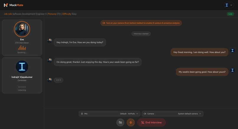 MockMate - AI mock interview platform – screenshot 6