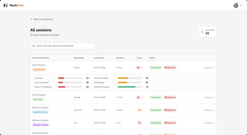 MockMate - AI mock interview platform – screenshot 9