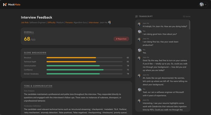MockMate - AI mock interview platform – screenshot 7