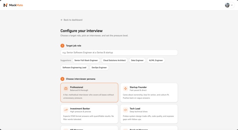 MockMate - AI mock interview platform – screenshot 5