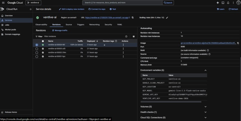 VentLive AI – screenshot 7