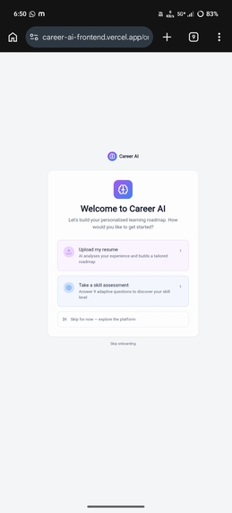 Career AI – screenshot 2