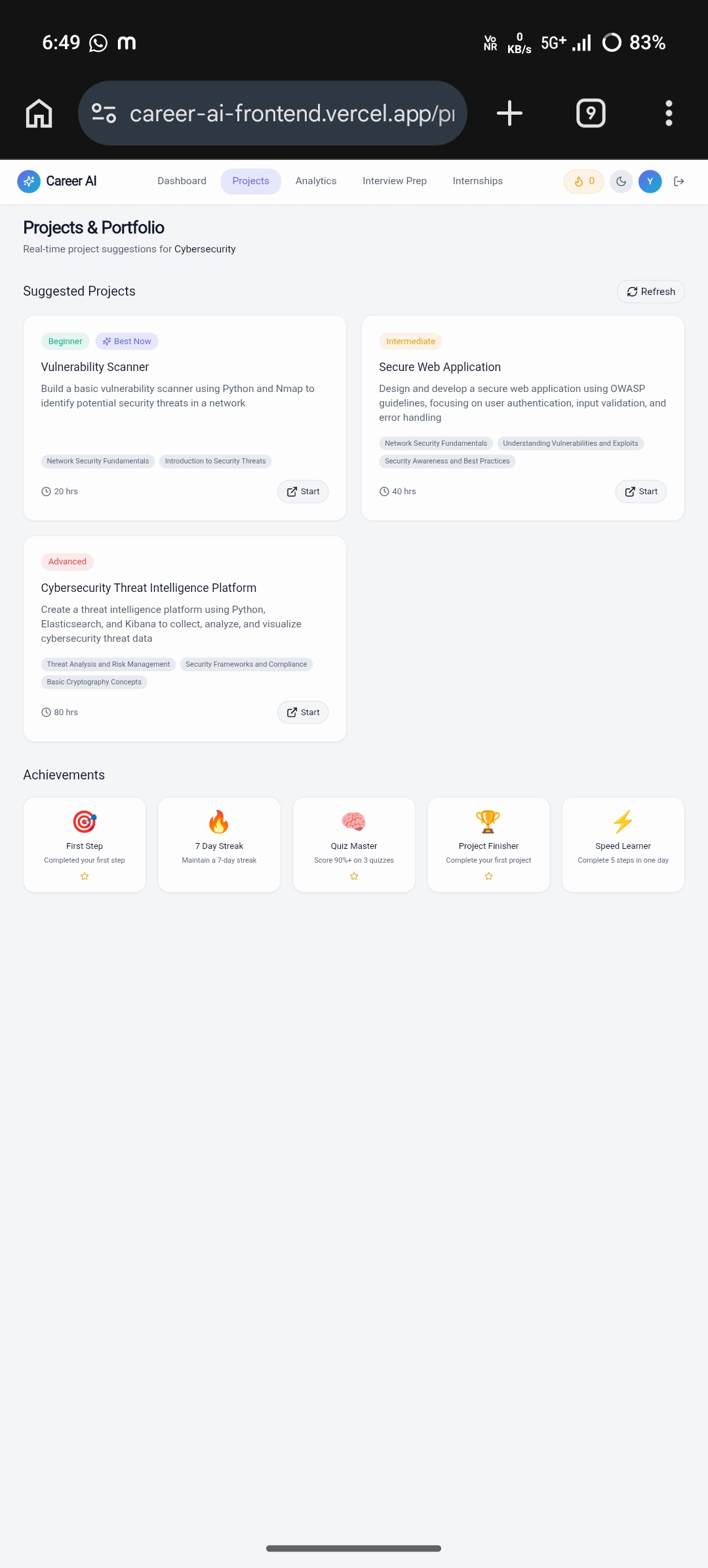Career AI | Devpost