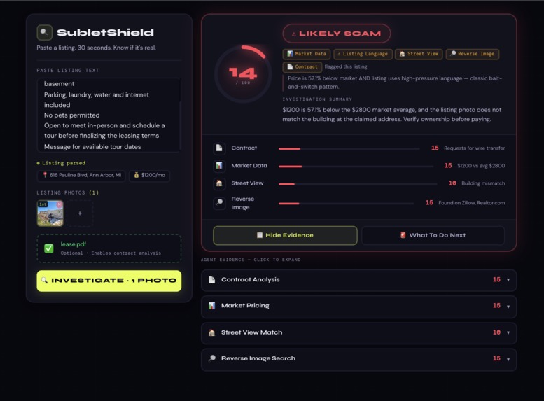 SubletShield – screenshot 1