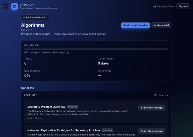 Catchup – screenshot 5