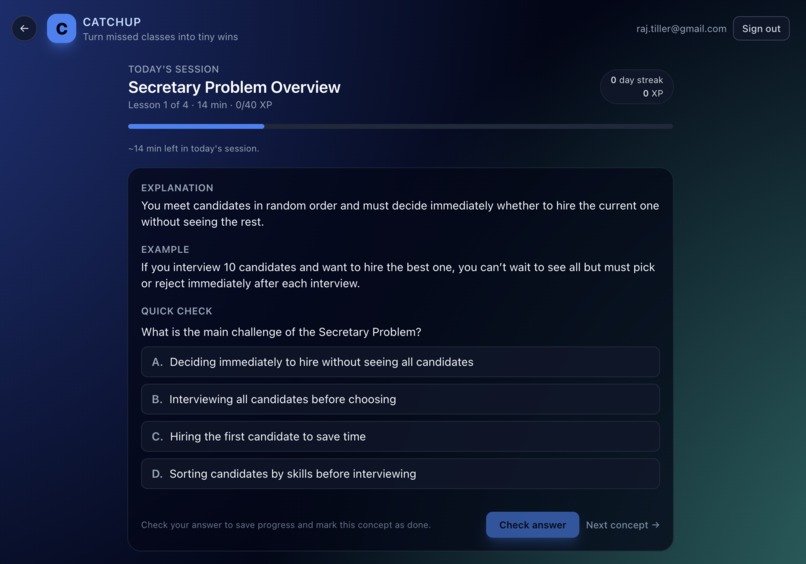 Catchup – screenshot 8