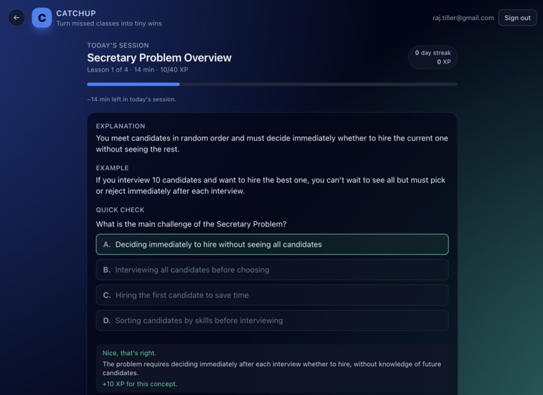 Catchup – screenshot 11