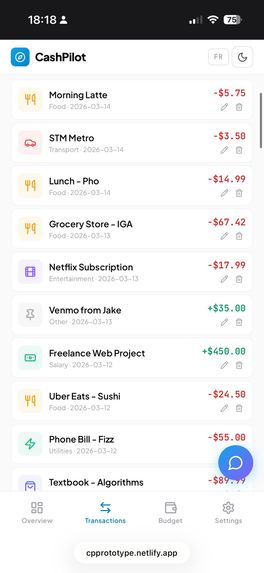 CashPilot – screenshot 1