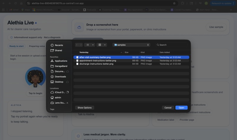 Alethia Live – screenshot 3