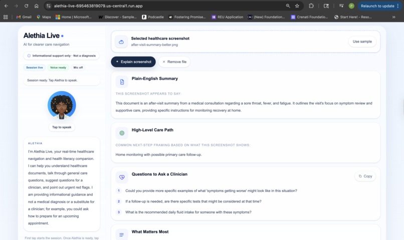 Alethia Live – screenshot 4