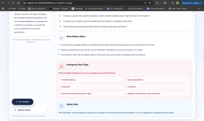 Alethia Live – screenshot 5