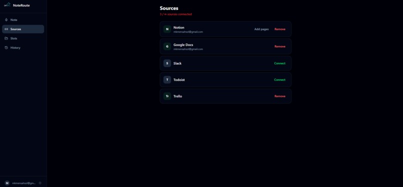 NoteRoute: Say it. Snap it. Route it. – screenshot 3