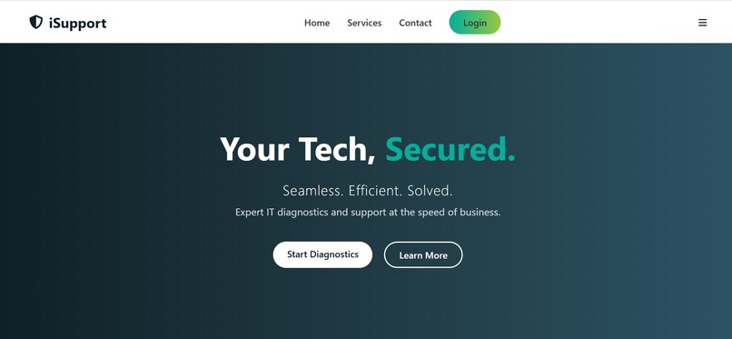 iSupport – screenshot 1