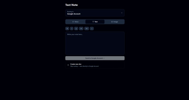 NoteRoute: Say it. Snap it. Route it. – screenshot 6