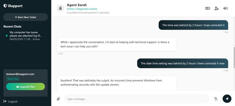iSupport – screenshot 6