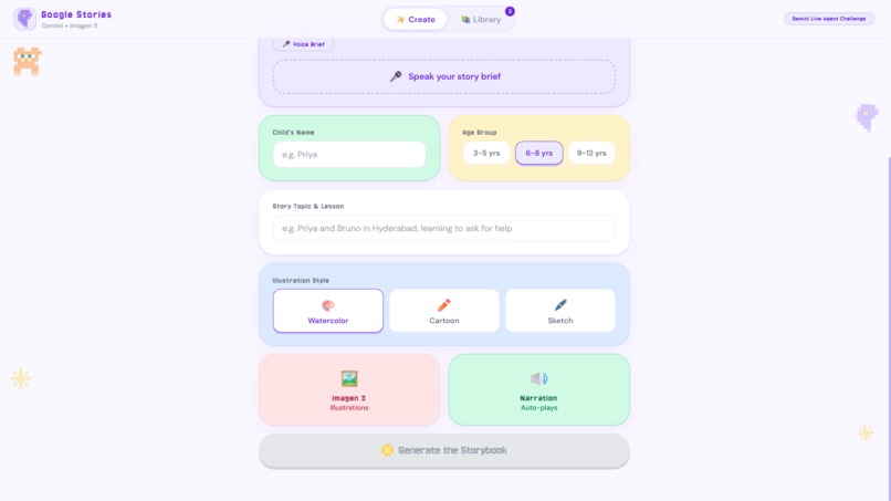 Google Stories – screenshot 2