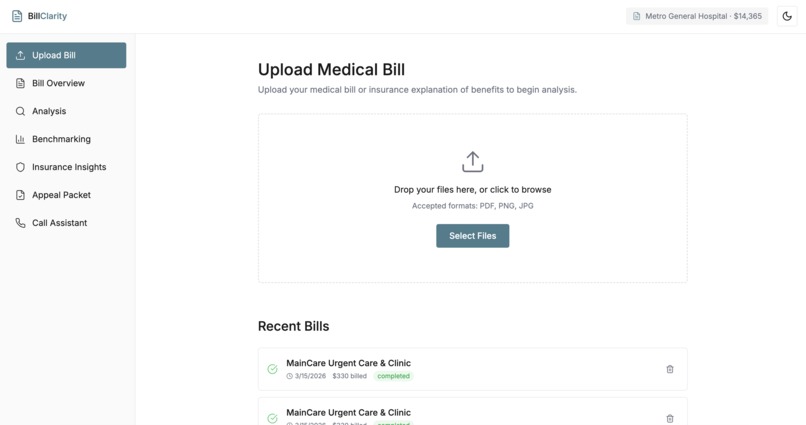 BillClarity – screenshot 2
