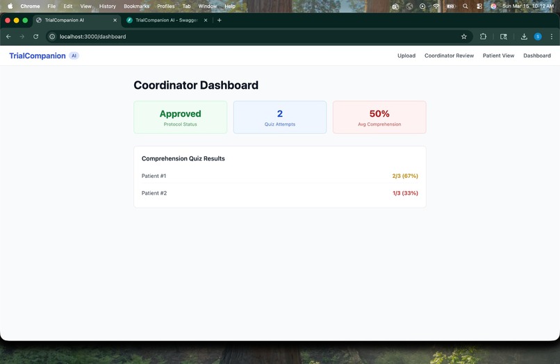 TrialCompanion AI – screenshot 3