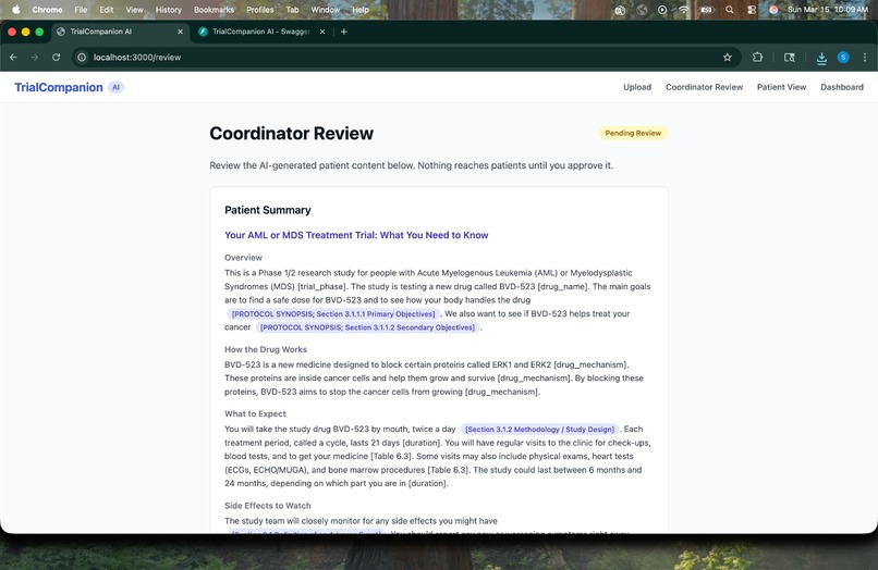 TrialCompanion AI – screenshot 8