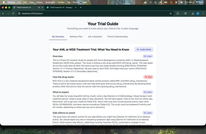 TrialCompanion AI – screenshot 9
