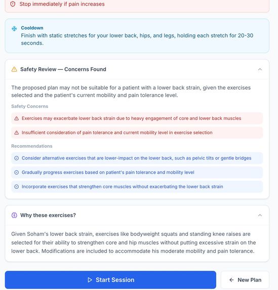 RehabFlow – screenshot 2