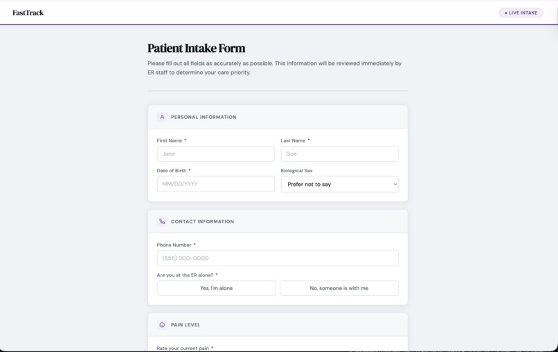 FastTrack – screenshot 1