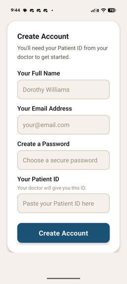 MedTrack – screenshot 1