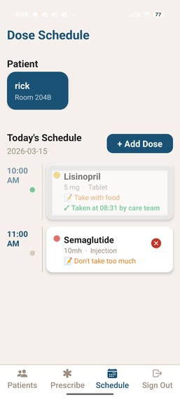 MedTrack – screenshot 9