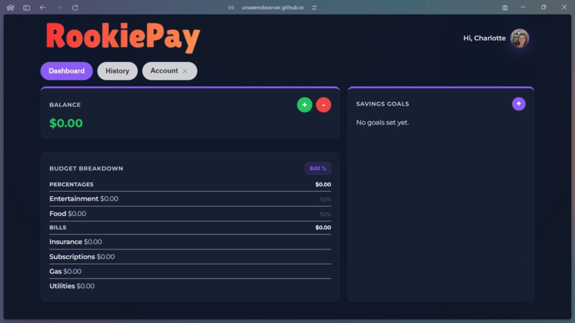RookiePay – screenshot 6