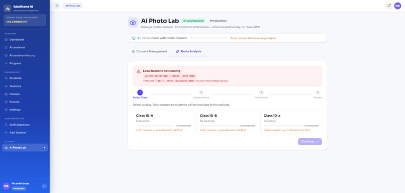 EduAttend AI – screenshot 4