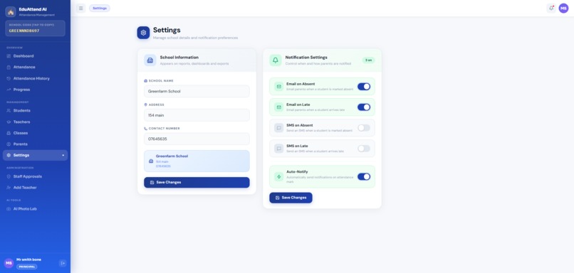 EduAttend AI – screenshot 9