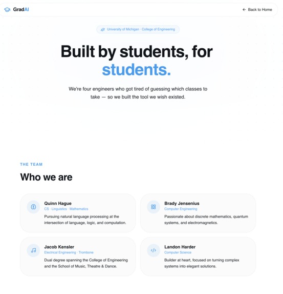 GradAI – screenshot 6