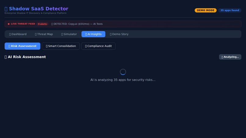 Shadow-SaaS-Detector – screenshot 2