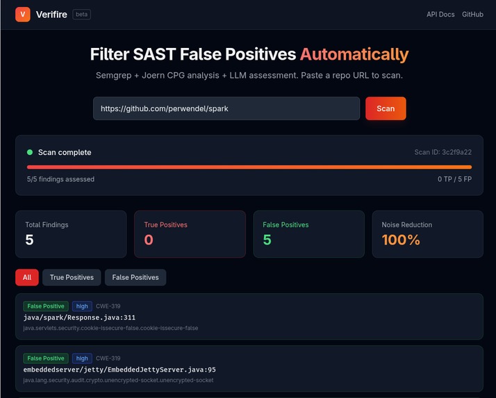verifire – screenshot 1