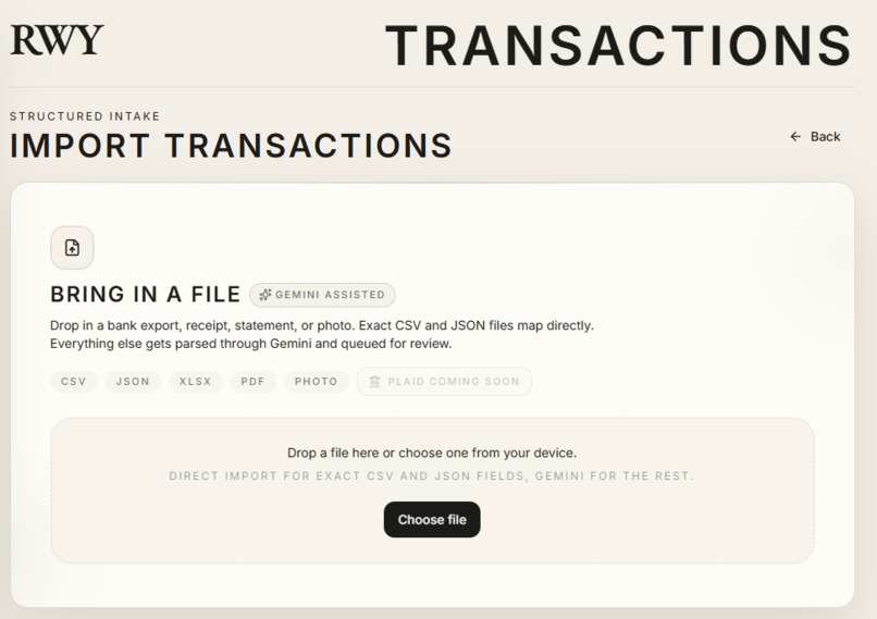 RWY – screenshot 2