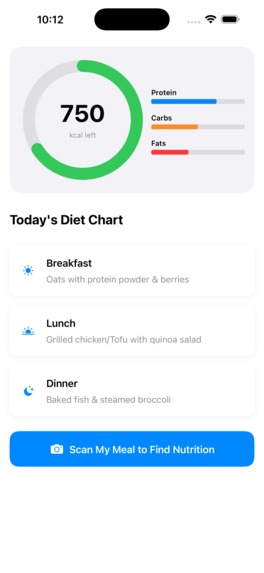 YDB- Your diet bot – screenshot 1