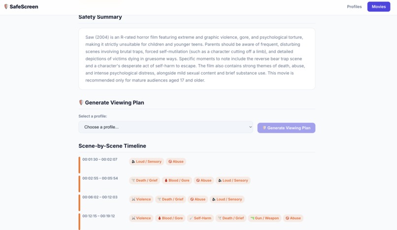 SafeScreen – screenshot 1