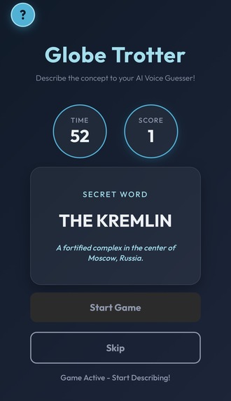 Globe Trotter: Live Voice Guesser – screenshot 2