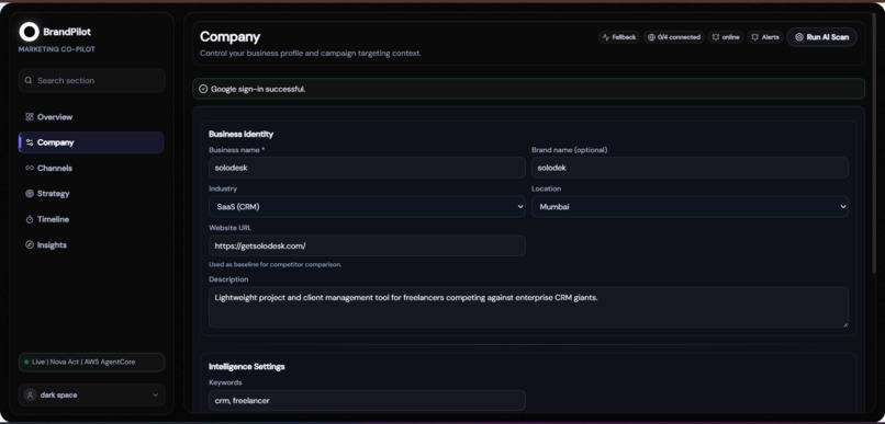 BrandPilot — AI Marketing Co-Pilot  – screenshot 7