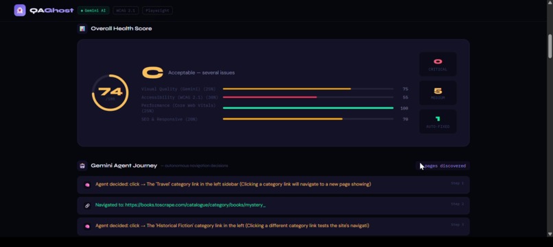 QA Ghost – screenshot 3