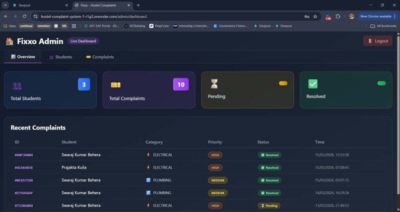 Smart Complaint management system – screenshot 9