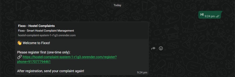 Smart Complaint management system – screenshot 2