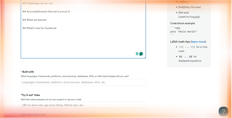 GuideLink – screenshot 1