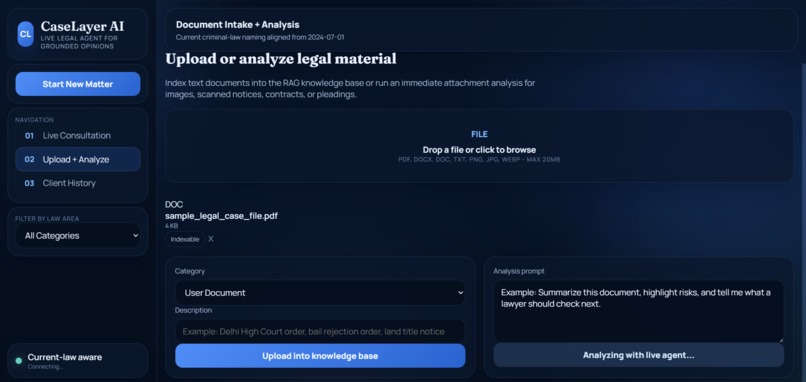 CaseLayer AI – screenshot 5