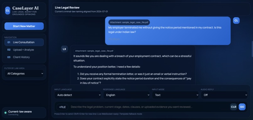 CaseLayer AI – screenshot 3
