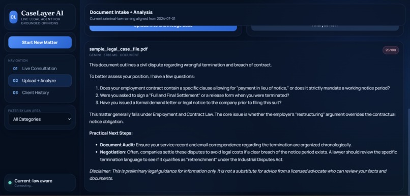 CaseLayer AI – screenshot 6