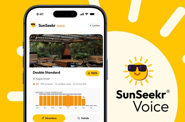 SunSeekr Voice – screenshot 1