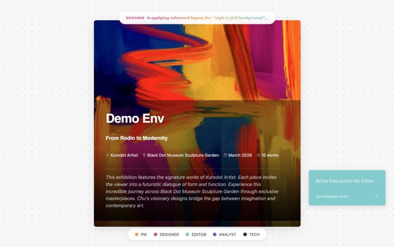 Kurodot AI: Multi-Agent – screenshot 2