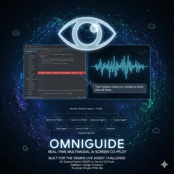 OmniGuide — Real-Time Multimodal AI Screen Co-Pilot – screenshot 1