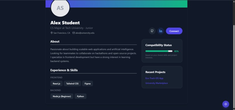 Student Collaboration Hub – screenshot 4